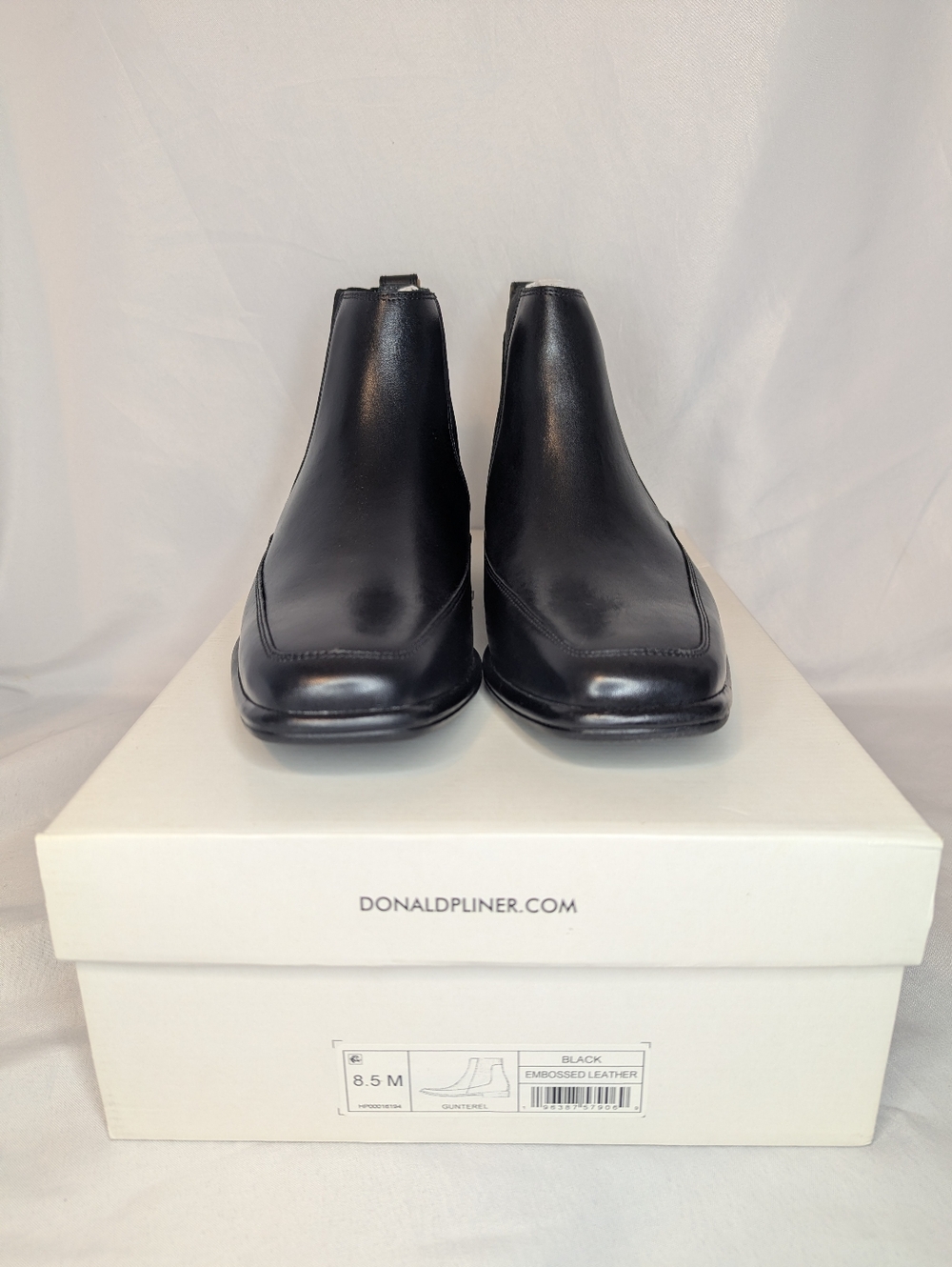 NIB Donald Pliner Gunter Leather Boots Men's Size 8.5